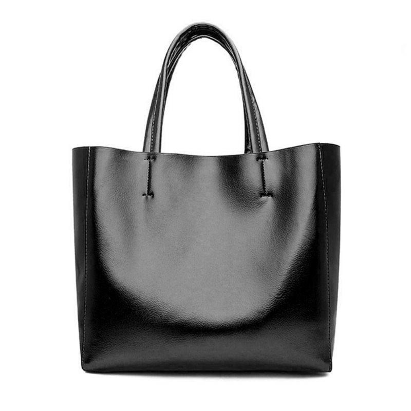 Elegantná Tote Bag Taška Cez Rameno Retro Pu Leather Fashion Litchi Grain Large Size Clutch Bags Módna Kabelka 2023 S Kabelkou