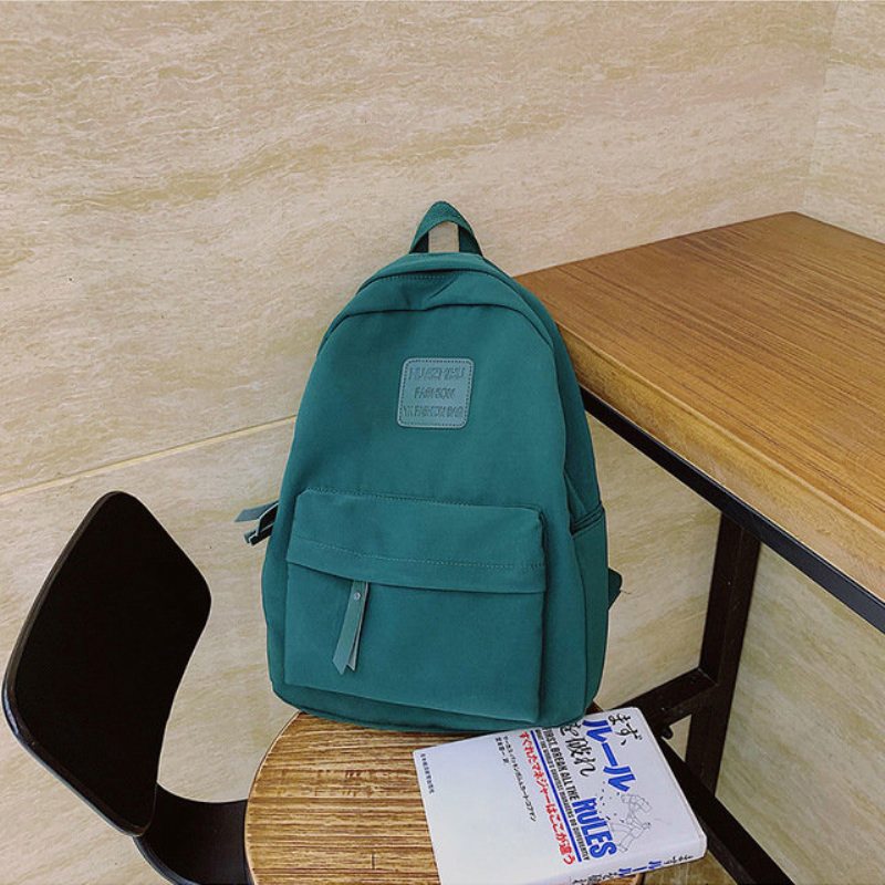 Japonská Verzia Starodávneho Zmyslu Pre Jednofarebný Batoh Dievčenská Super Študentská Taška Wild Waterproof Sen Backpack Tide 201