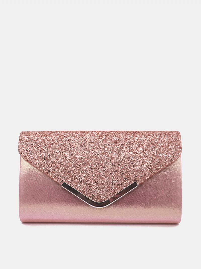 Joseko Dámska Módna Flitrová Večerná Taška Kozmetická Elegant Clutch