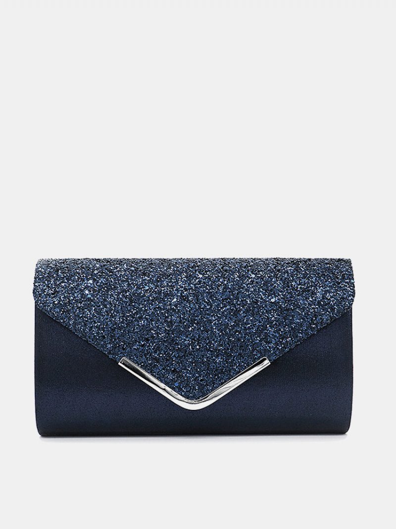 Joseko Dámska Módna Flitrová Večerná Taška Kozmetická Elegant Clutch