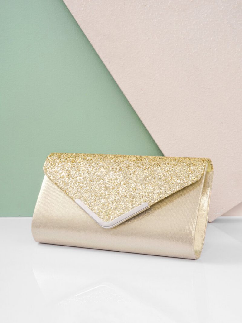 Joseko Dámska Módna Flitrová Večerná Taška Kozmetická Elegant Clutch