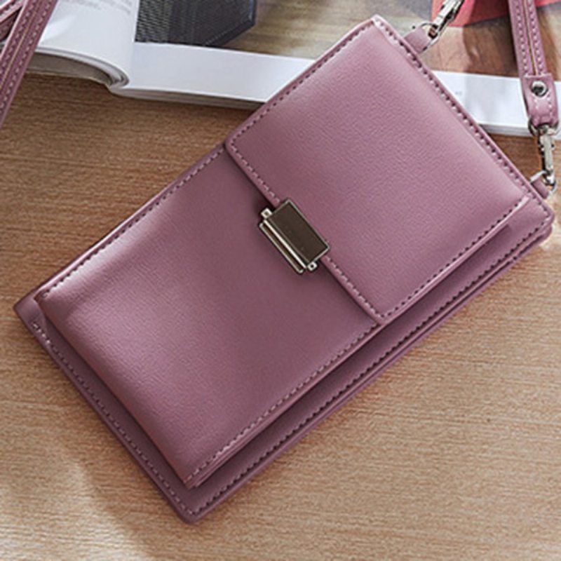 Kabelka Na Telefón Candy Color Peňaženka Crossbody Taška Tašky Cez Rameno Pre Ženy