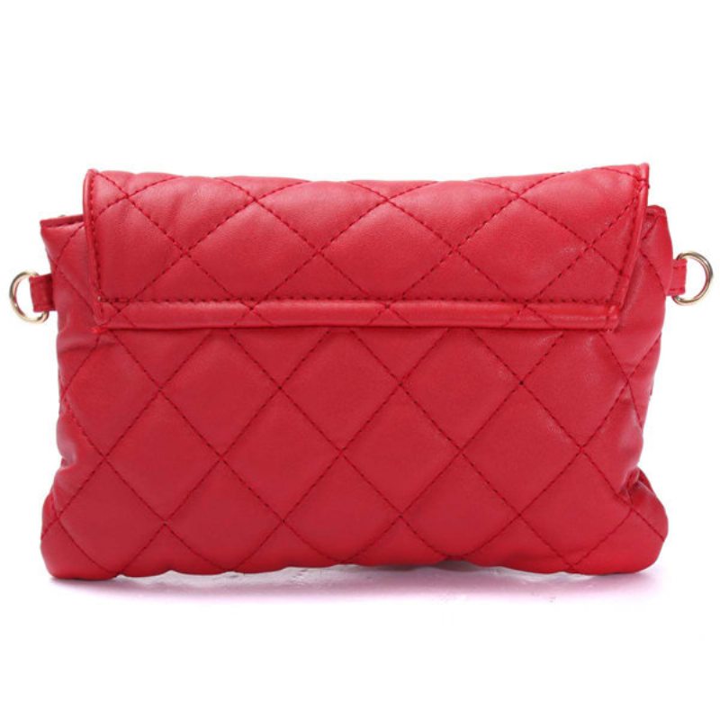 Klasická Crossbody Kabelka Z Pu Kože