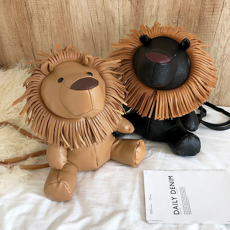 Kreatívny Batoh Crossbody S Taškou Little Lion Literature