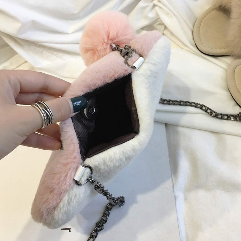 Malá Dámska Taška V Tvare Srdca Cute Messenger Cross Body Ultra Mäkká Kabelka So Satkou