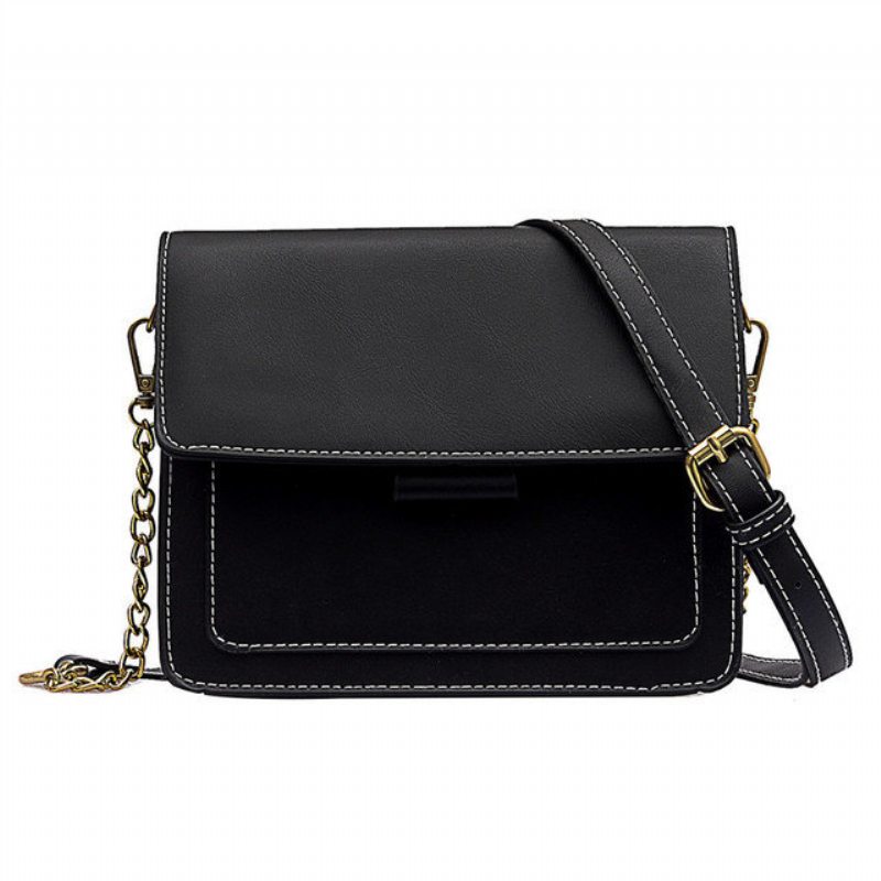 Malá Štvorcová Kabelka So Sezónnou Textúrou Ladies New Wild Chain Messenger Bag Módna Na Jedno Rameno