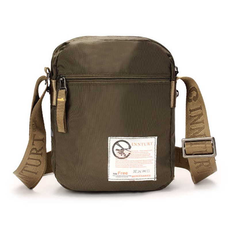 Men Oxford Leisure Outdoor Cestovanie Turistika Crossbody Taška Cez Rameno