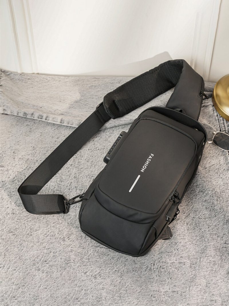 Menico Pánska Outdoorová Jazdecká Multifunkčná Usb Nabíjacia Taška Na Hru Messenger Bag