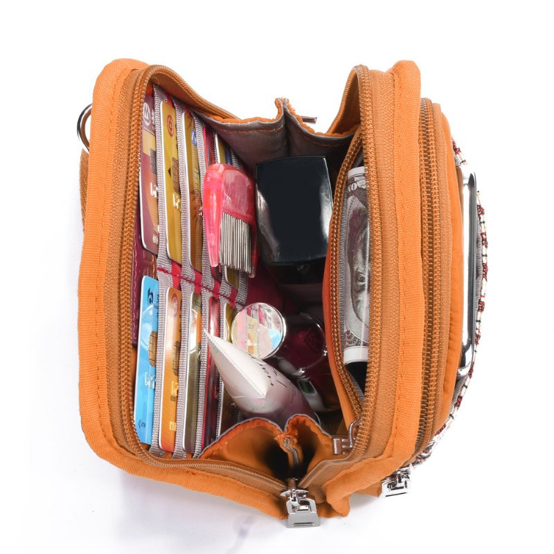 Mini Crossbody Kabelky Brenice National Multi-vreckový Bohemia Card Holder