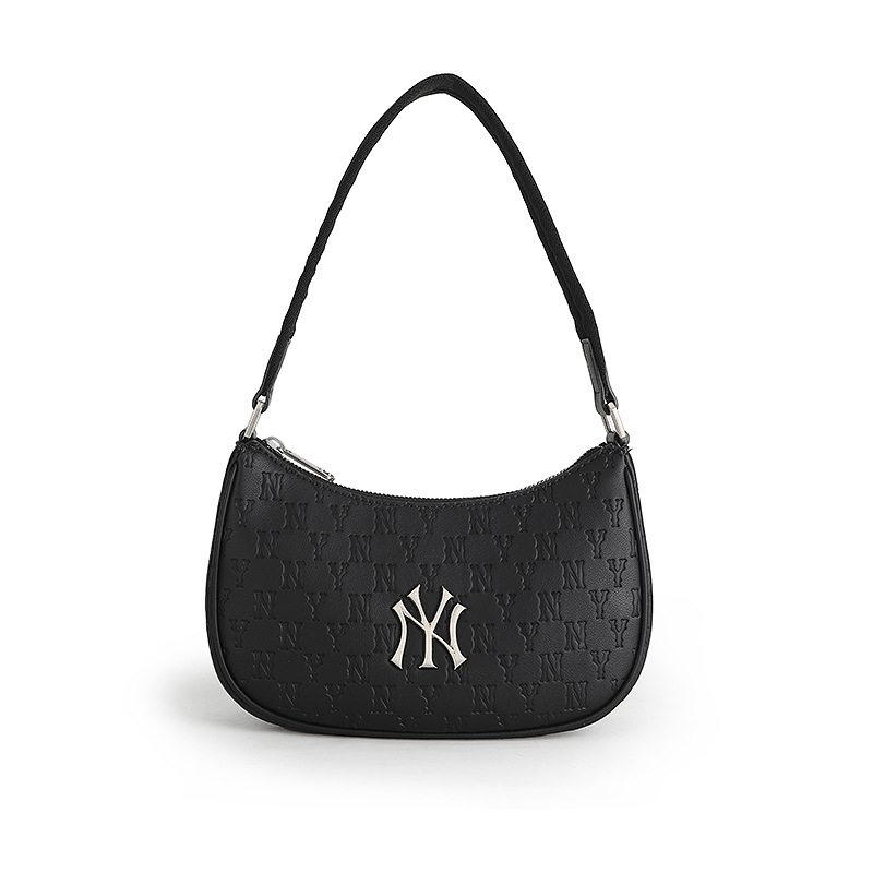 Mlb Underarm Bag Summer High-end Feeling Niche White Crescent Bag Kabelka Cez Rameno Malá Taška