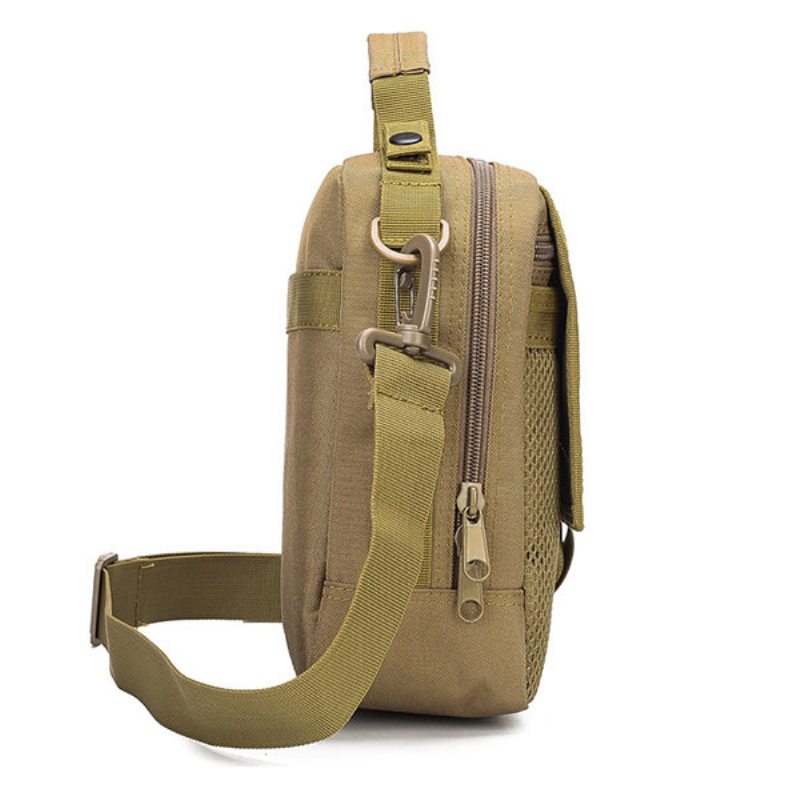 Multifunkčné Crossbody Tašky Oxford Outdoor Waterproof Tactics Pre Mužov