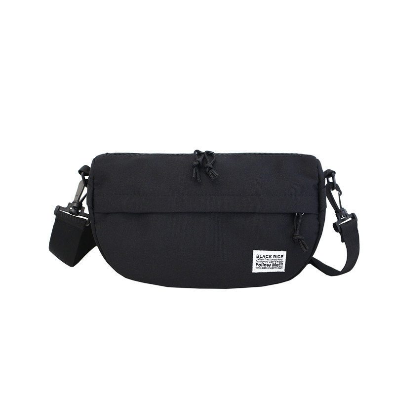 Muži Casual Color Block Zips Sports Couple Small Bag