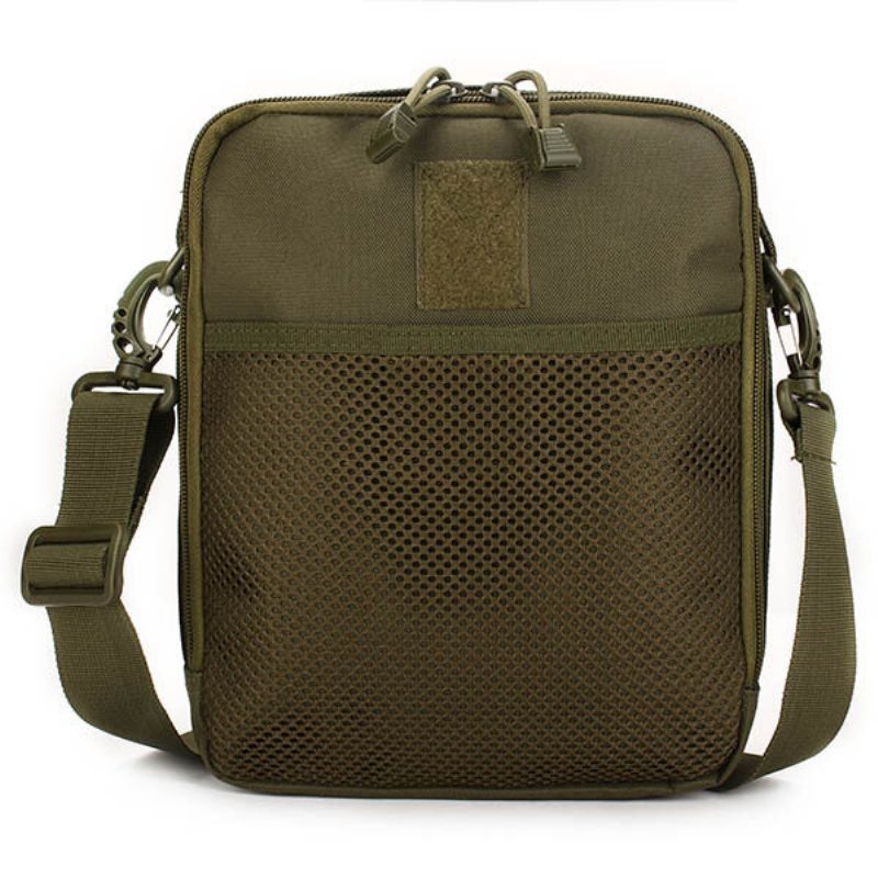 Muži Ženy Nylon Sport Outdoor Tactical Army Ipad Crossbody Taška Cez Rameno