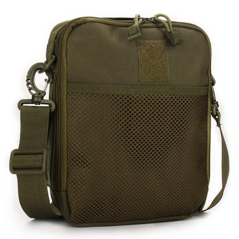 Muži Ženy Nylon Sport Outdoor Tactical Army Ipad Crossbody Taška Cez Rameno