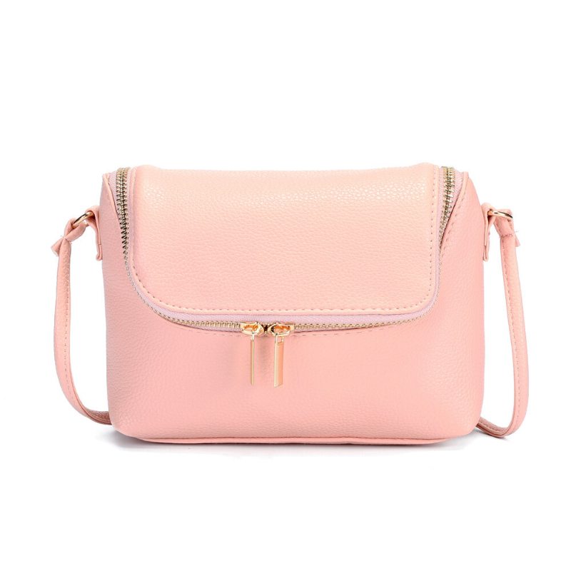 Neformálne 5.5-palcové Kabelky Na Telefóny Candy Color Pu Kožené Tašky Crossbody Cez Rameno Pre Ženy