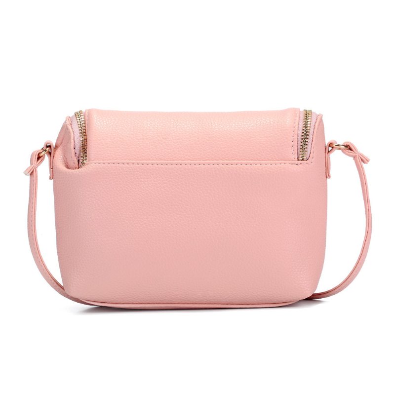 Neformálne 5.5-palcové Kabelky Na Telefóny Candy Color Pu Kožené Tašky Crossbody Cez Rameno Pre Ženy