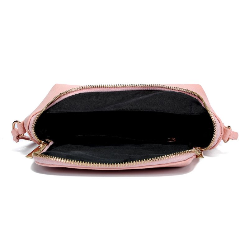 Neformálne 5.5-palcové Kabelky Na Telefóny Candy Color Pu Kožené Tašky Crossbody Cez Rameno Pre Ženy