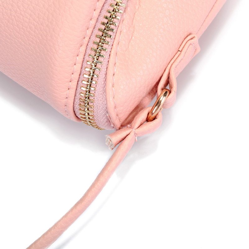 Neformálne 5.5-palcové Kabelky Na Telefóny Candy Color Pu Kožené Tašky Crossbody Cez Rameno Pre Ženy