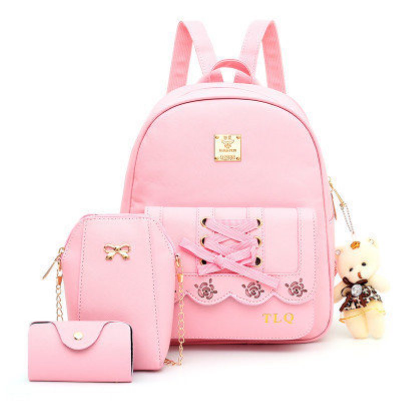 Nová Viacdielna Taška Mother Bag Simple Wild Bag Dámsky Batoh College Wind
