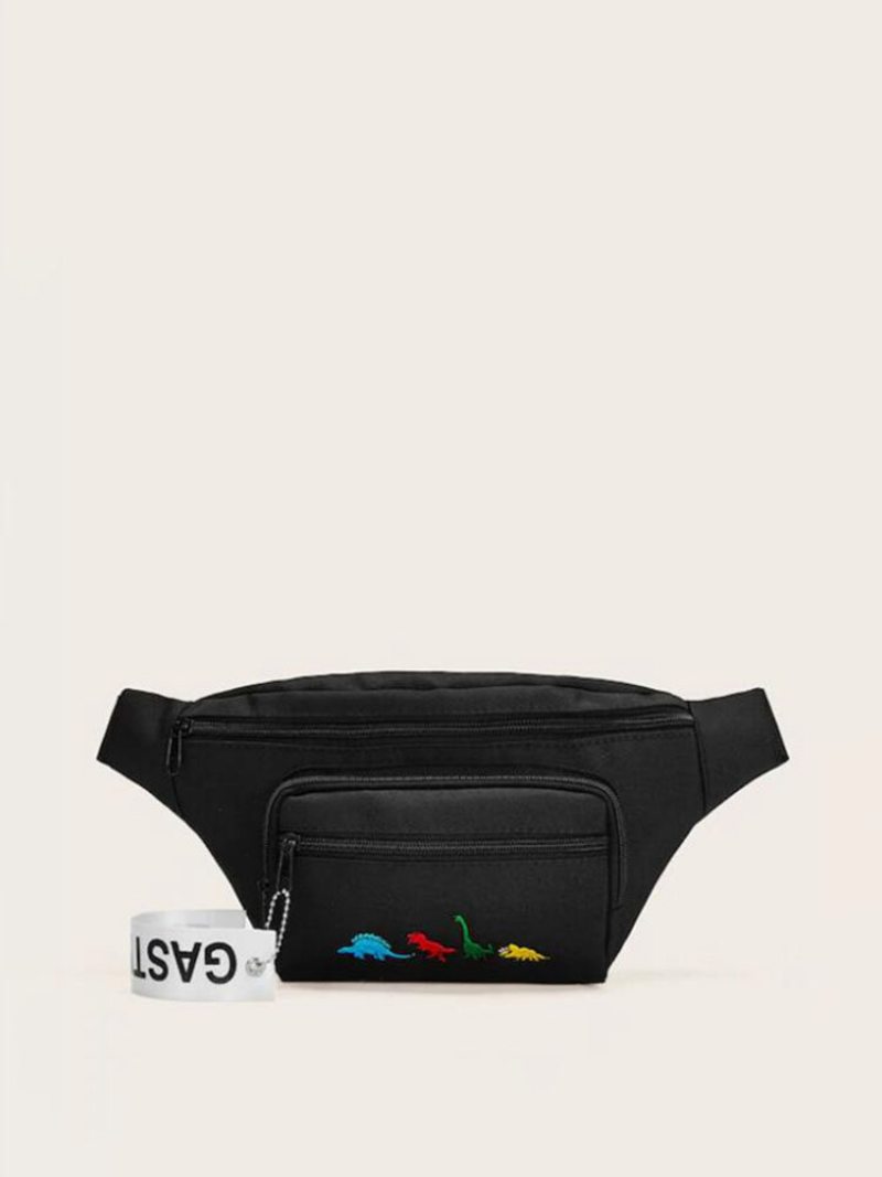 Pánska A Dámska Taška Do Pása So Zvieracou Výšivkou Fanny Pack