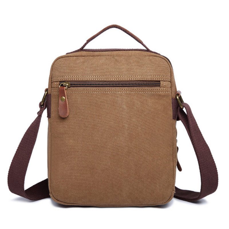 Pánska Plátená Kabelka Ipad Taška Outdoor Crossbody