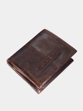 Peňaženka Z Pravej Kože S Odnímateľným Vreckom Na Mince Retro Taška Na Pre Voľný Čas Pre Mužov