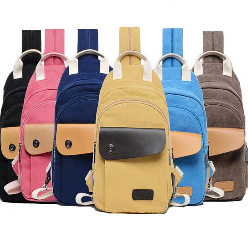 Plátené Patchwork Dámske Tašky Na Hruď Športové Crossbody