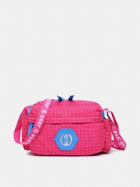 Plátna Ležérne Športové Cestovanie Ľahká Taška Cez Rameno Wave Point Crossbody Tašky