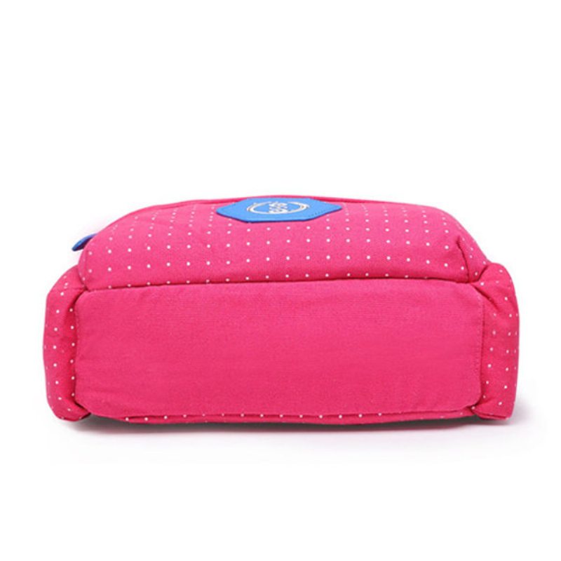 Plátna Ležérne Športové Cestovanie Ľahká Taška Cez Rameno Wave Point Crossbody Tašky