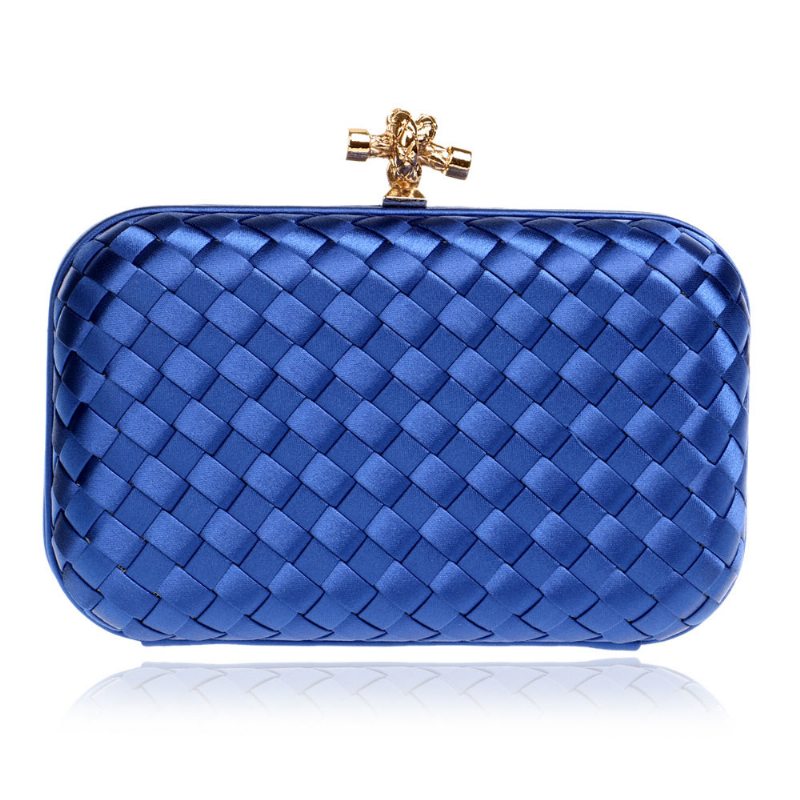 Small Square Dinner Clutch Ladies Banket Taška Polyesterová S Uhlopriečkou Cez Rameno