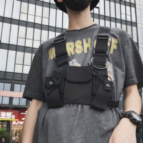 Taška Na Nástroje Messenger Japonská Taktická Na Hru Street Function Náradie Neformálne Muži A Ženy Multifunkčné Vrecká Na Guľky Cool