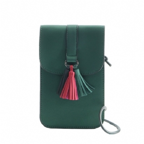 Tassel Štýlová 5.5-palcová Taška Na Telefón Kabelka Cez Rameno Crossbody