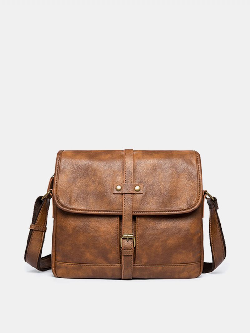 Vintage Casual Taška Messenger Cez Rameno Crossbody Pre Mužov