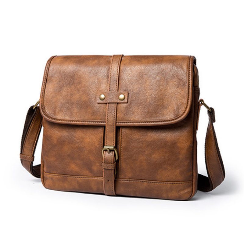 Vintage Casual Taška Messenger Cez Rameno Crossbody Pre Mužov