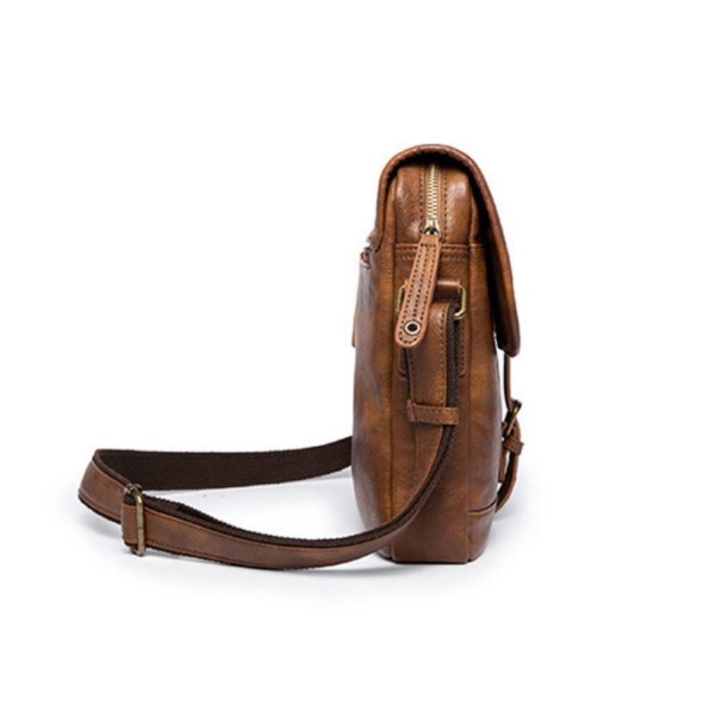 Vintage Casual Taška Messenger Cez Rameno Crossbody Pre Mužov