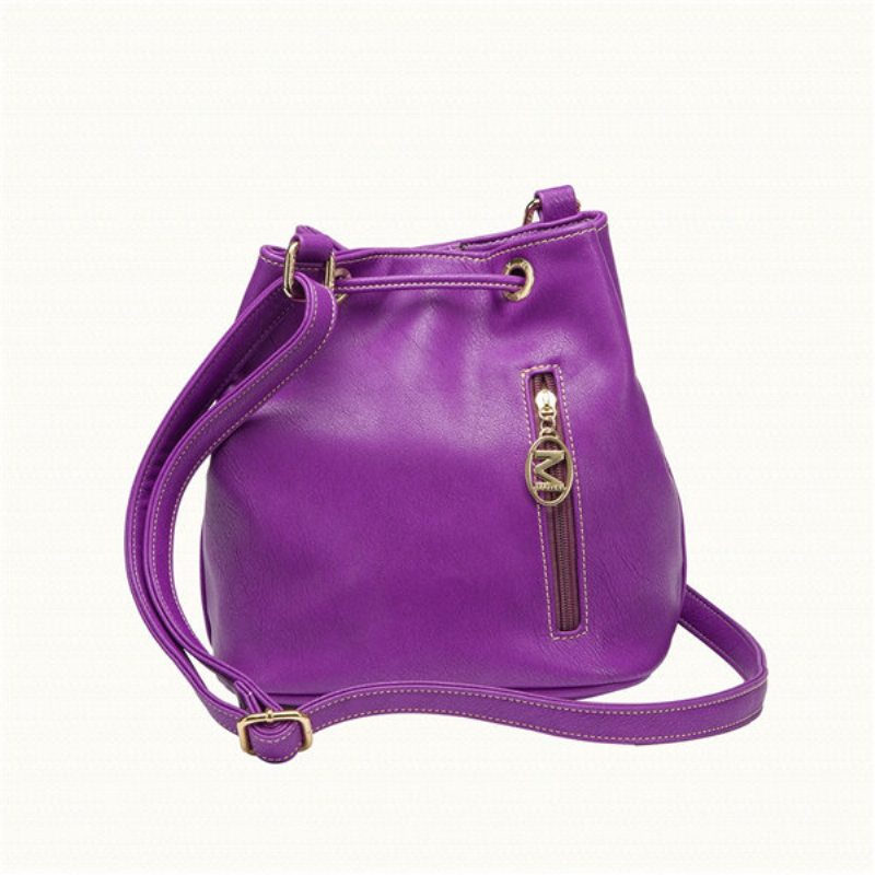 Ženy Candy Color Bucket Neformálne Crossbody Taška Nákupné Tašky Cez Rameno Pre Voľný Čas