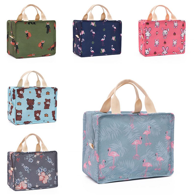 Ženy Lunchbox Print Storage Tašky Roztomilé Kabelky