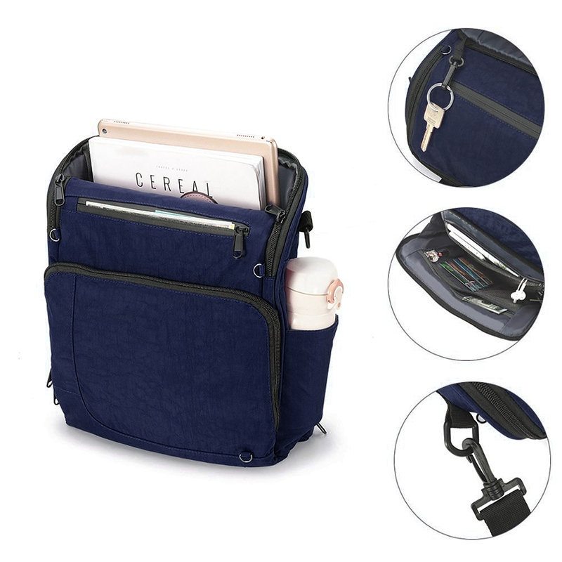 Ženy Muži Nylon Multi-vreciek Neformálna Crossbody Kabelka