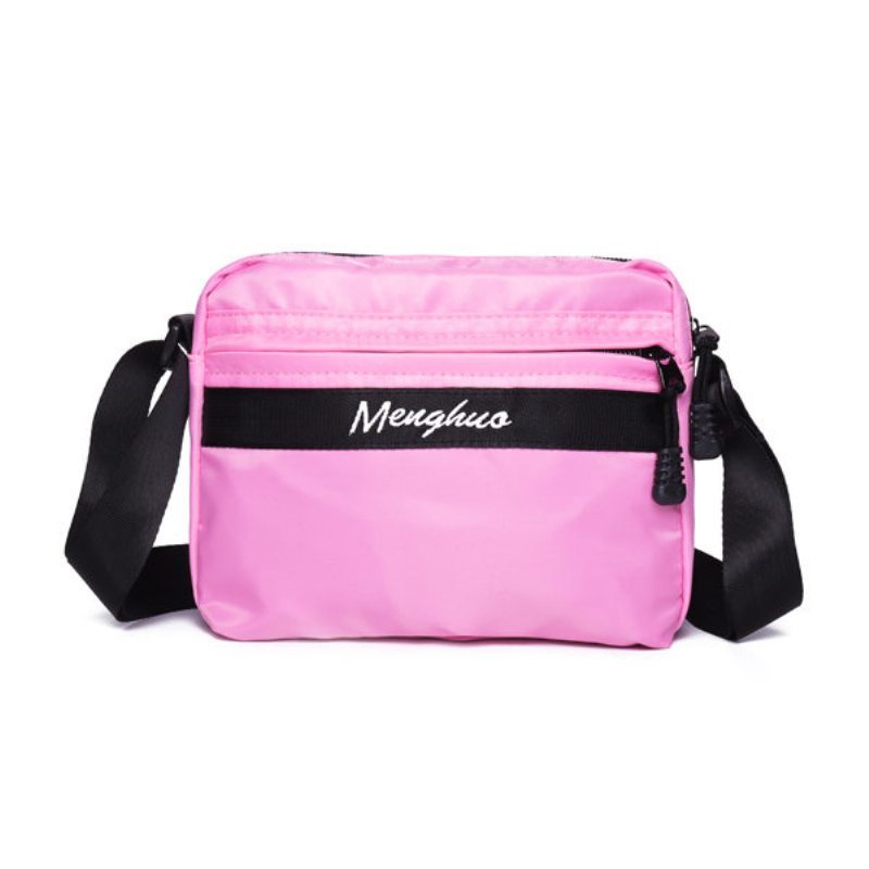 Ženy Nylon Light Candy Color Malá Crossbody Taška Tašky Cez Rameno Na Telefóny