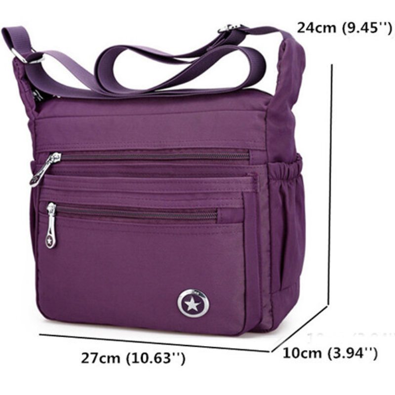 Ženy Predné Vrecká Tašky Cez Rameno Ľahké Crossbody Špičková Outdoorová Športová Taška