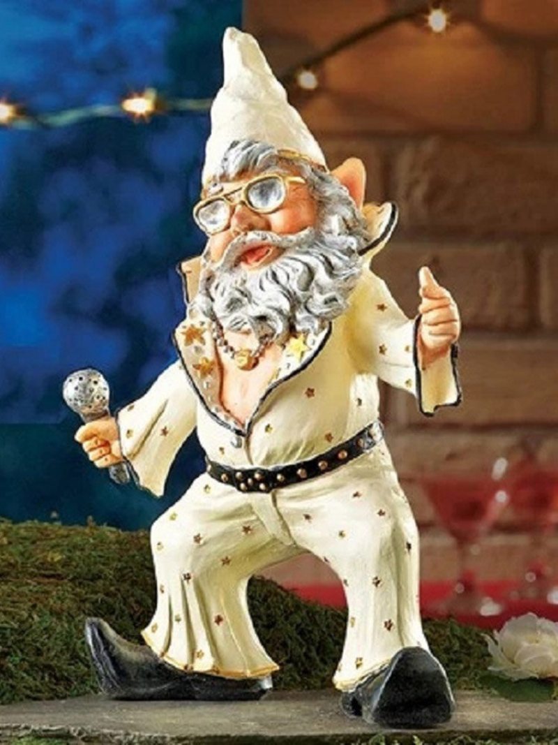 1 Pc Gnome Trpaslík Vianoce Deň Vďakyvzdania Narodeninová Ozdoba Slávny Spevák Filmová Hviezda Tancujúca Monroe Živica Záhrada Domáca Dekorácia Darček