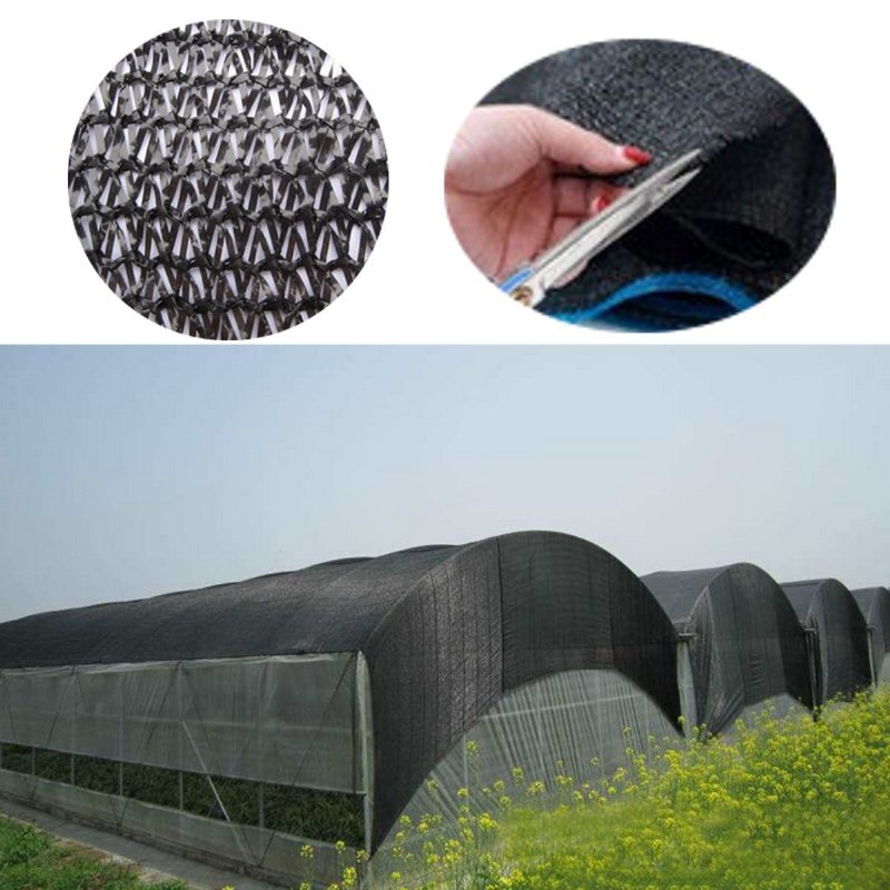 Agfabric 50% Sunblock Tienidlo Tkanina Odolná Voči Uv Žiareniu Tarp Cloth 6 1/2x20ft Záhradné Pestovanie