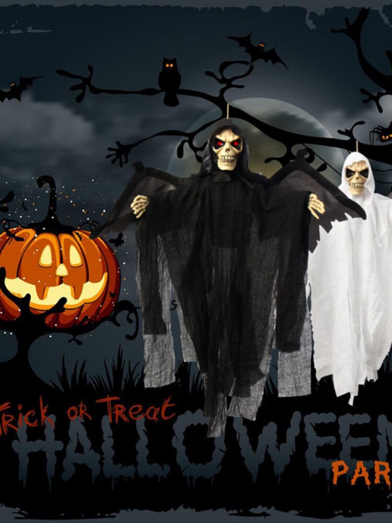 Halloweenska Rekvizita Na Zavesenie Duchov Čarodejnice Strašidelné Barové Párty Dekorácie