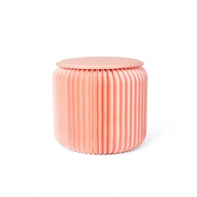 Vodotesná Stolička Kraft Pre Dámy Skladacia Prenosná S Vysokou Nosnosťou Coral Pink