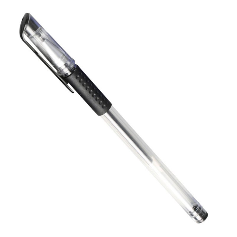 Business Carbon Bold Peneurópsky Štandard 0.5 mm Pen Black Signature Pen Gélové Pero Kancelárske Potreby Hrot Ihly Odrážky