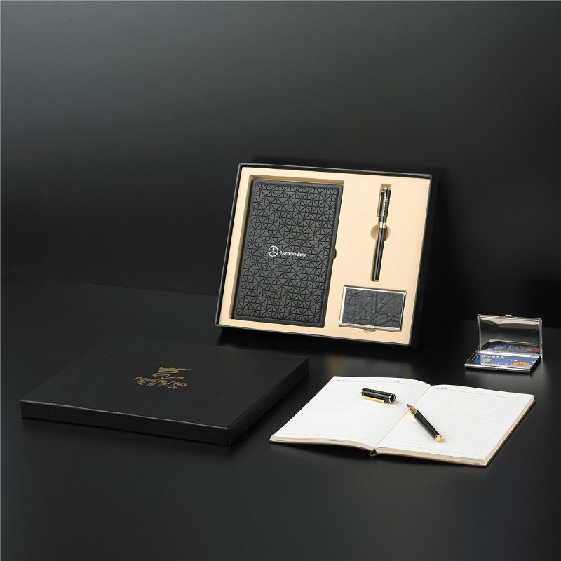 Business Suit Poznámkový Blok Prispôsobený Imitácia Mikrovlákna Kožený Notebook
