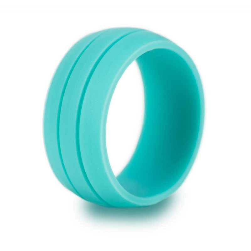 8.5 mm Trendové Farebné Environmentálne Silikónové Prstene Neformálny Unisex Veľkoobchodný Darček Pre Mužov Pre Ženy
