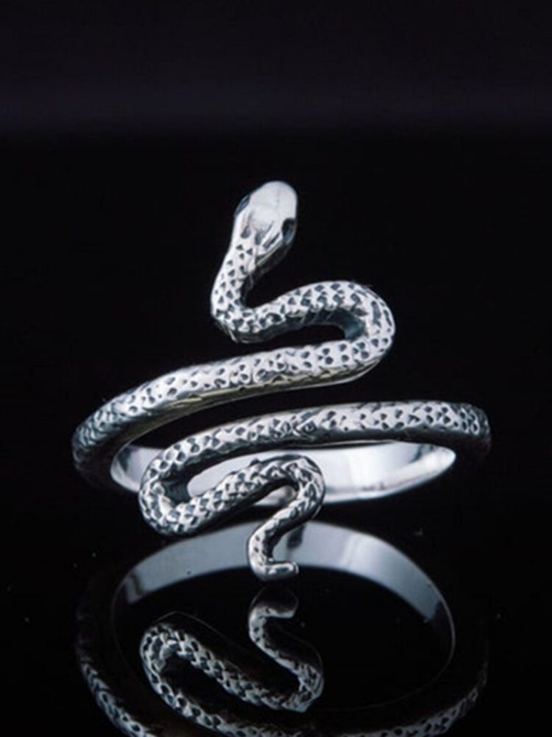 Vintage Animal Women Ring Punk Snake Šperky Darček