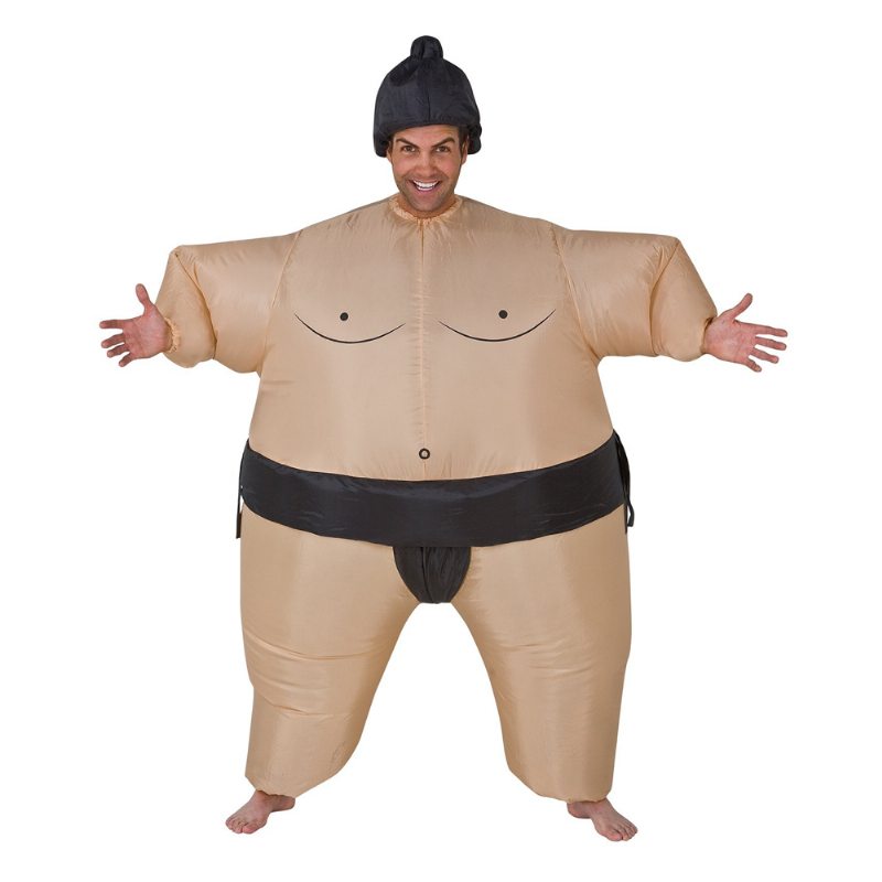 2 Farby Dospelý Nafukovací Kostým Sumo Cosplay Halloween Pre Mužov Ženy Módny Výkon Dropshipping