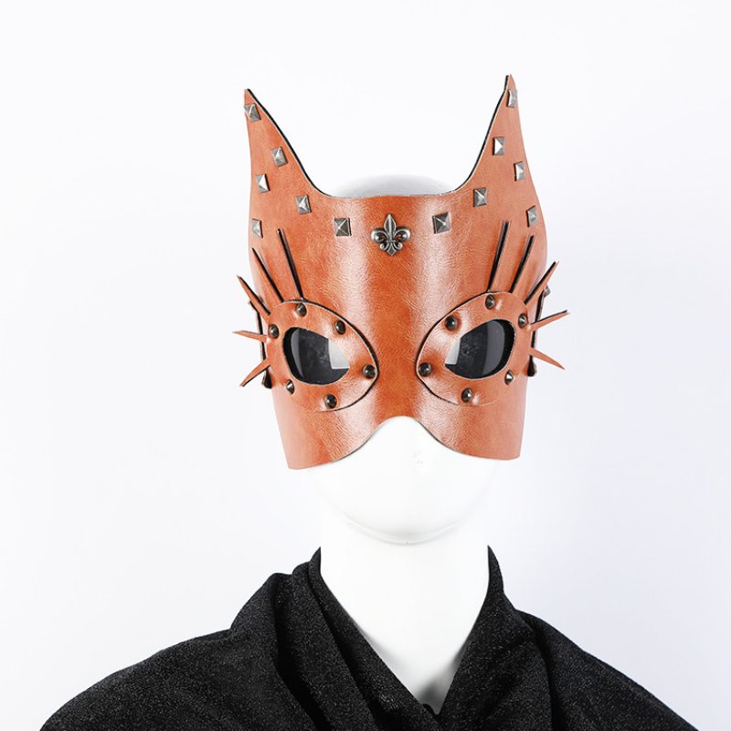 2023 Európska A Americká Halloweenská Vianočná Maska Pre Mačky Cosplay Punk Party Vtipná Veľkonočná